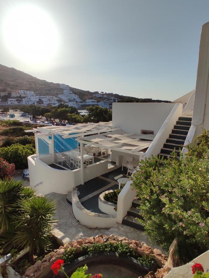 Porto Sikinos Hotel Alopronia Bagian luar foto